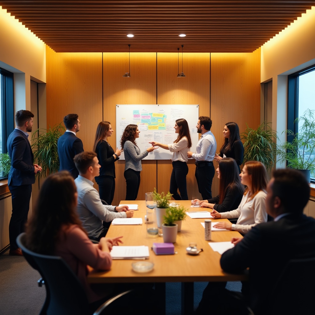 Evento di team building coinvolgente con attività interattive